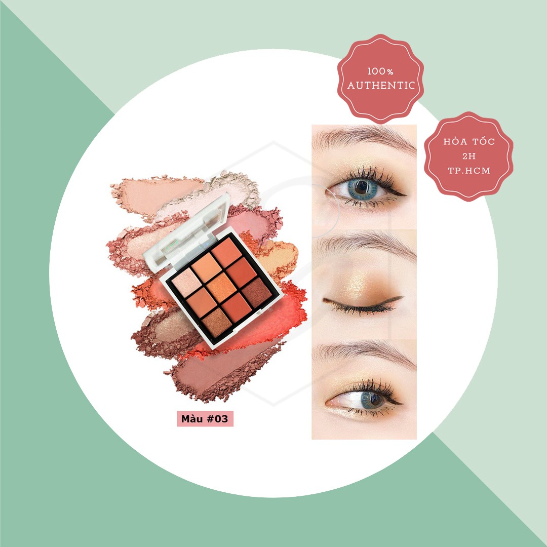 Bảng Phấn Mắt Nee Cara Unicorn Eyeshadow Palette 9 ô
